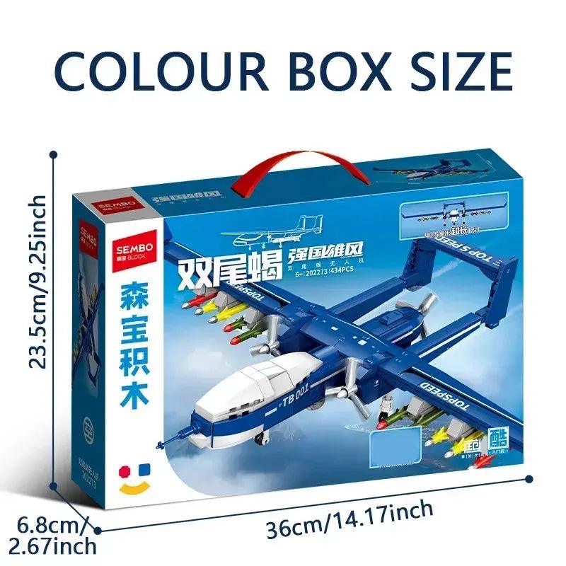 Elite SEMBO 434 Military Fighter Blocks Toyland EU - ToylandEU™