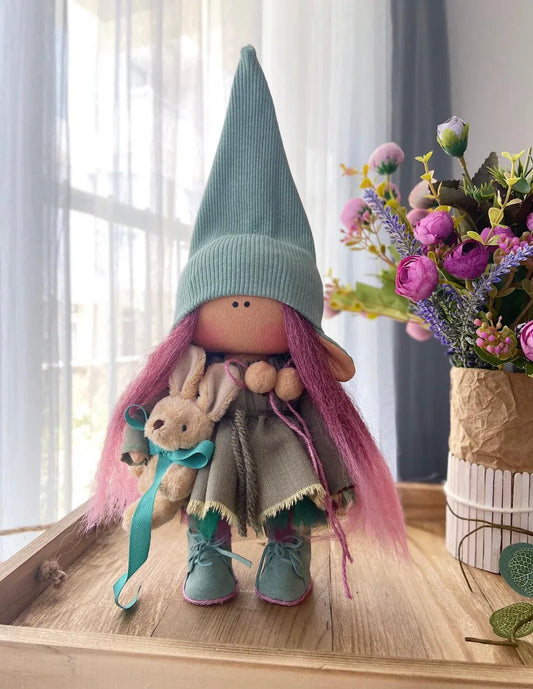 Elvia Woodland Fairy Doll Handmade From Natural Materials - ToylandEU