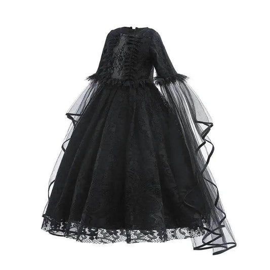 Enchanting 7To13 Maleficent Lace Girls Dress Toyland EU - ToylandEU™