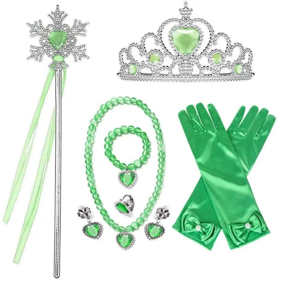 Enchanting Anna Disney Green Dress Girls Toyland EU - ToylandEU™