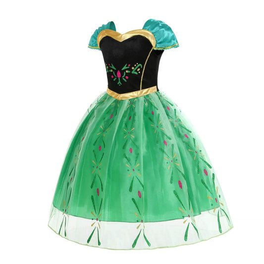 Enchanting Anna Disney Green Dress Girls Toyland EU - ToylandEU™