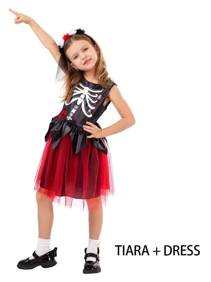 Enchanting Day of the Dead Fairy Costume - Halloween & Cosplay Delight - ToylandEU™