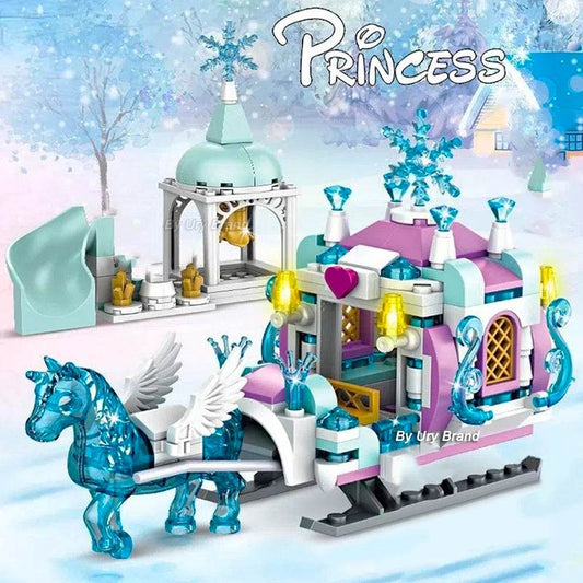 Enchanting Ice Castle Building Set for Creative Winter Adventures - ToylandEU