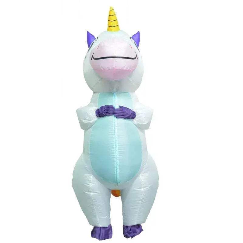 Enchanting Inflatable Unicorn Costume - Cosplay Magic for Halloween & Carnivals - ToylandEU™
