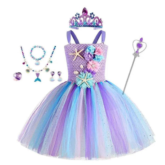 Enchanting Mermaid Tutu Dress 1-12 Toyland EU - ToylandEU™