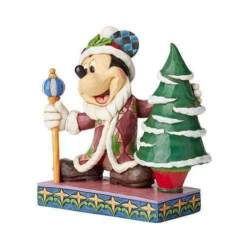 Disney Traditions Collectible Mickey Santa Figurine by Jim Shore - ToylandEU