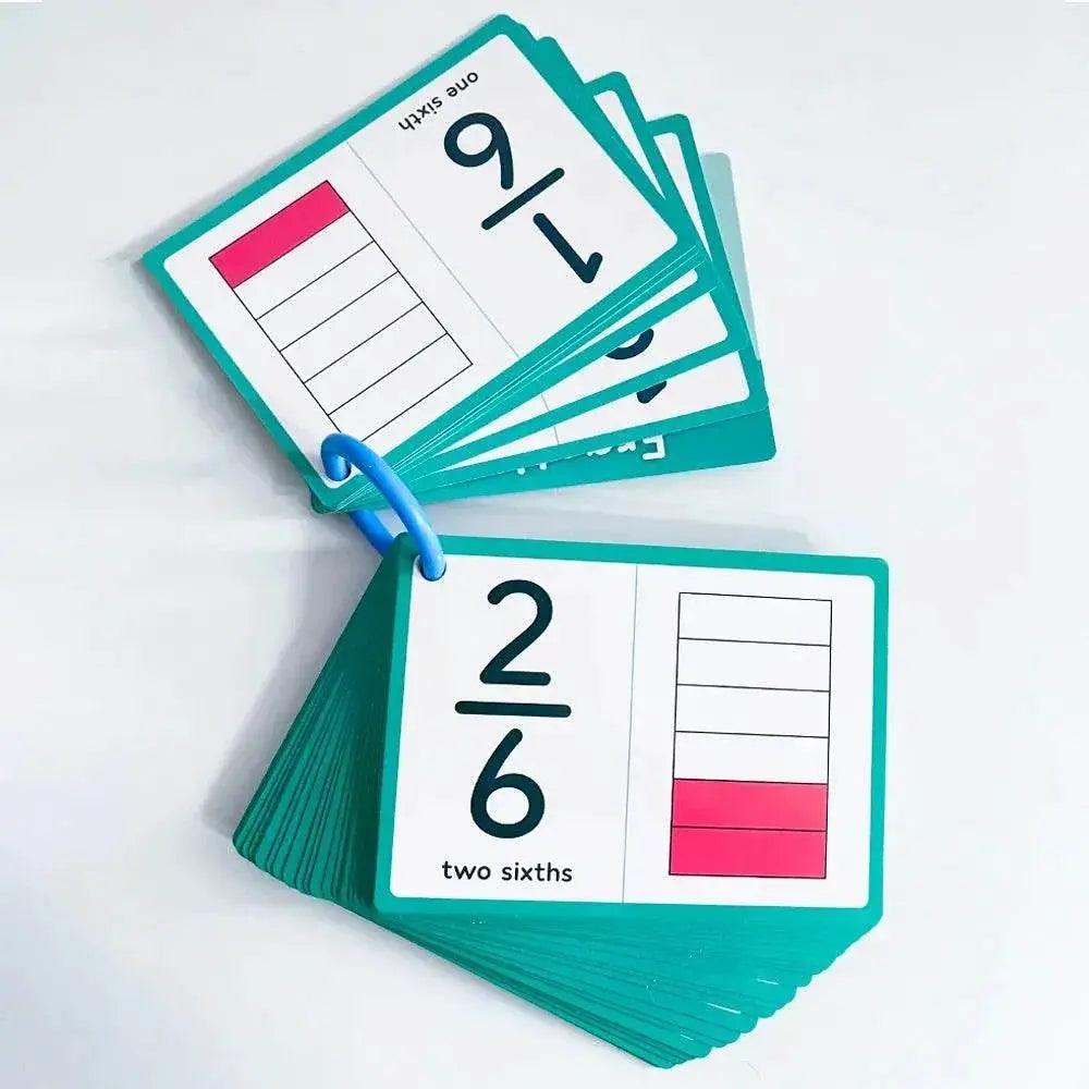 Engaging Graphical Fractions Card Set Toyland EU - ToylandEU™