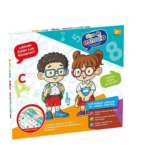 English Spanish Language Reading Book Multifunction Reading Machine Learning for Kid Early Education E-Book Teaching Toys Gifts - ToylandEU