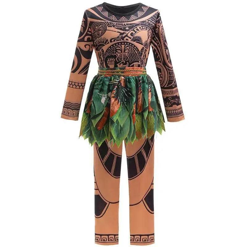Epic Disney Maui Tattoo Print Pants Costume Toyland EU - ToylandEU™