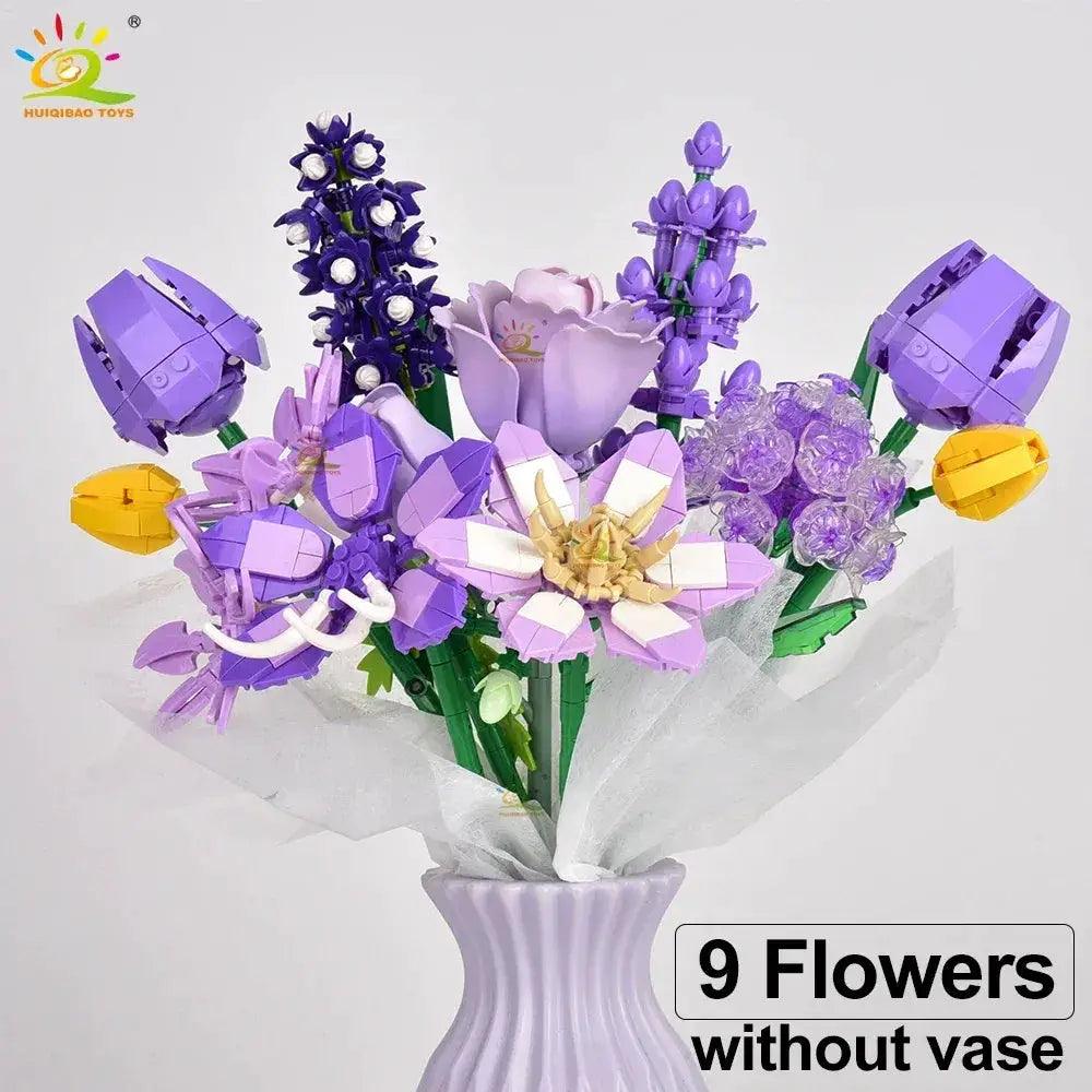 Eternal Bouquet Lego Compatible Flower Building Blocks - ToylandEU™