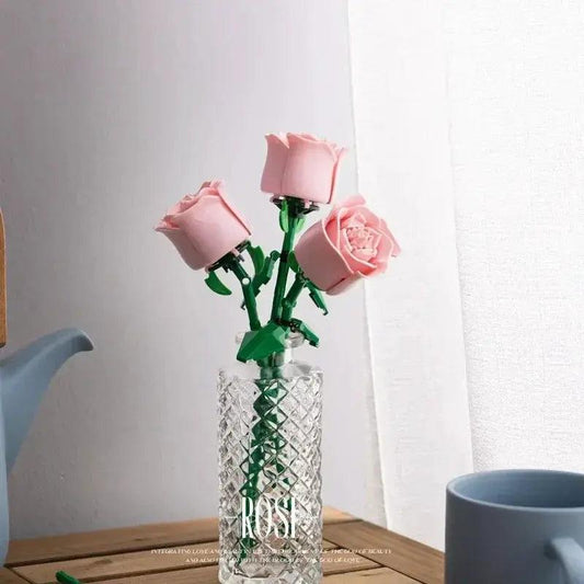 Eternal Rose Building Block Toy for Creative Gift Idea - ToylandEU™