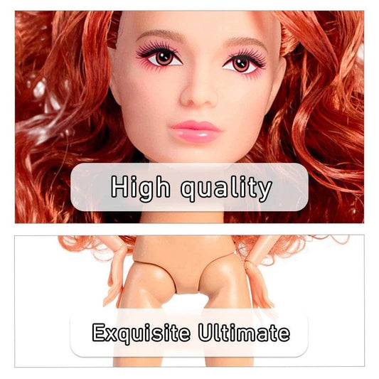 European Fashion BJD Doll And Doll Stand 12inch Blond Hair - ToylandEU