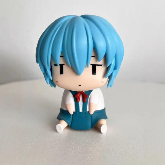 Evangelion Rei And Asuka Action Figures PVC Collectible - ToylandEU™
