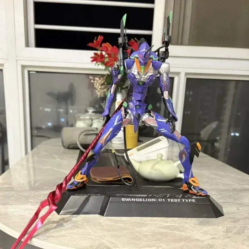 Evangelion Unit 01 Mecha Anime Figure, Evangelion Action Figurine Collection Desk Statue 33 CM - ToylandEU