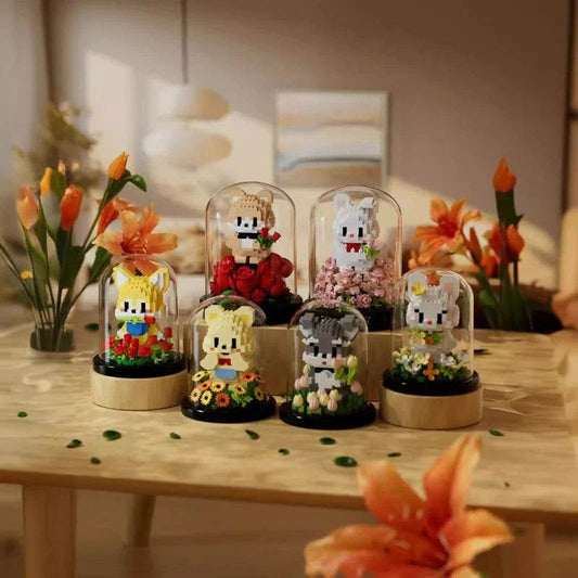 Everlasting Building Blocks Flower Bouquets Boys And Girls - ToylandEU