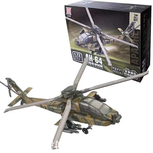 Exciting AH 64 Apache Two Seater Blocks Toyland EU - ToylandEU™