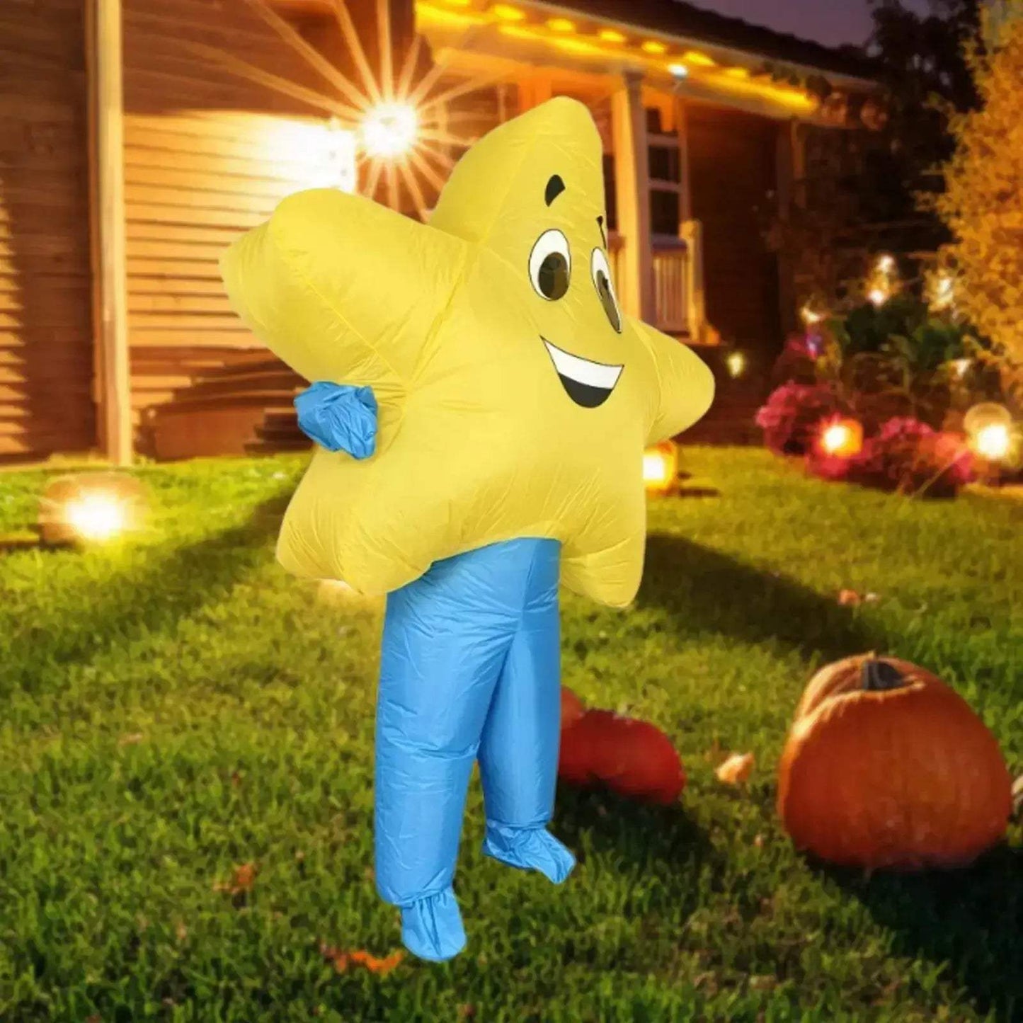 Eye Catching Inflatable Five Point Star Costume For Halloween - ToylandEU