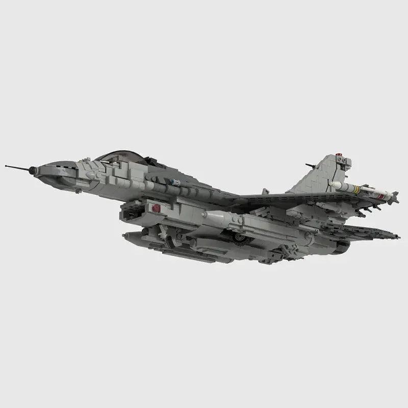 F16C Fighter Jet Lego Compatible Bricks 1801 Pieces Set - ToylandEU™