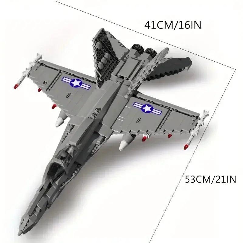 F22 Fighter Building Blocks Set Realistic Aircraft Kit - ToylandEU™
