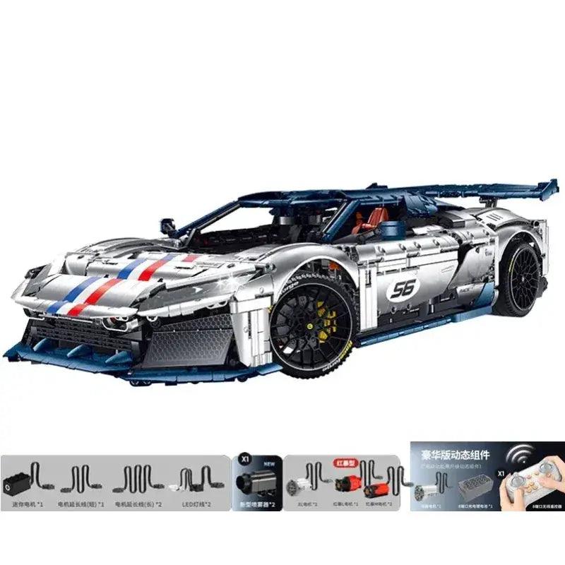 F80 Supercar Model Kit RC Building Blocks Collectors - ToylandEU™