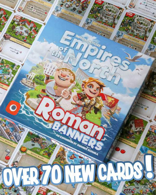 Board Game | Roman Banners Expansion | Tabletop Strategy | Solo Option