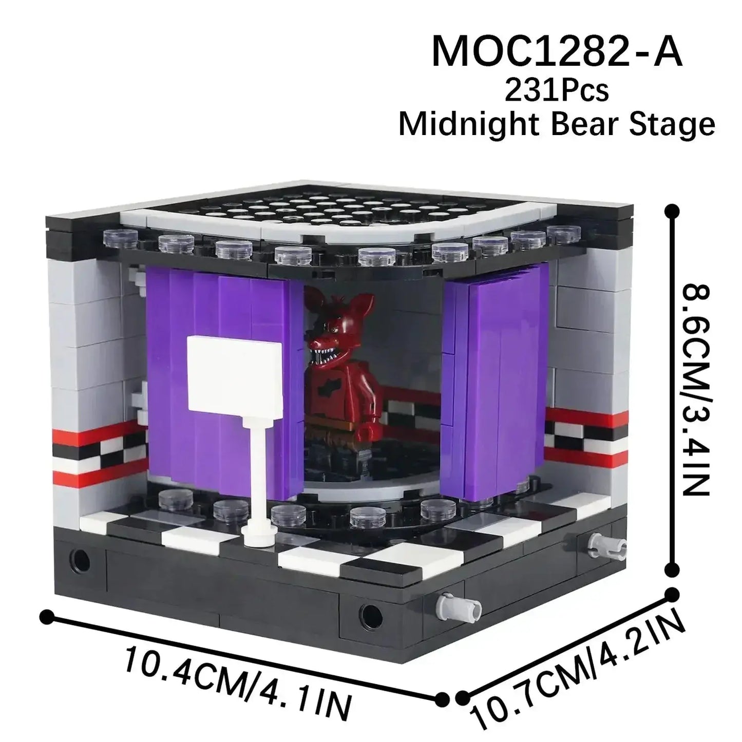 FNAF Bear Stage Building Block Figure Compatible With LEGO - ToylandEU