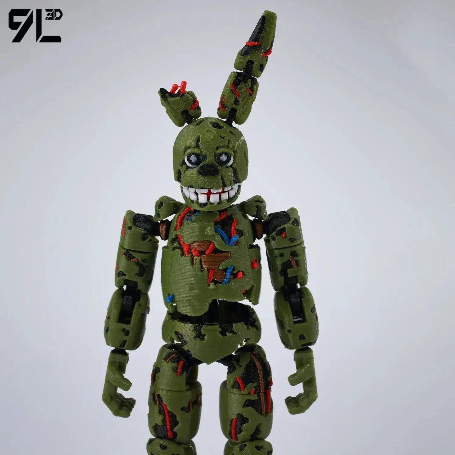 FNAF Springtrap Action Figure 3D Printed Collectible - ToylandEU™
