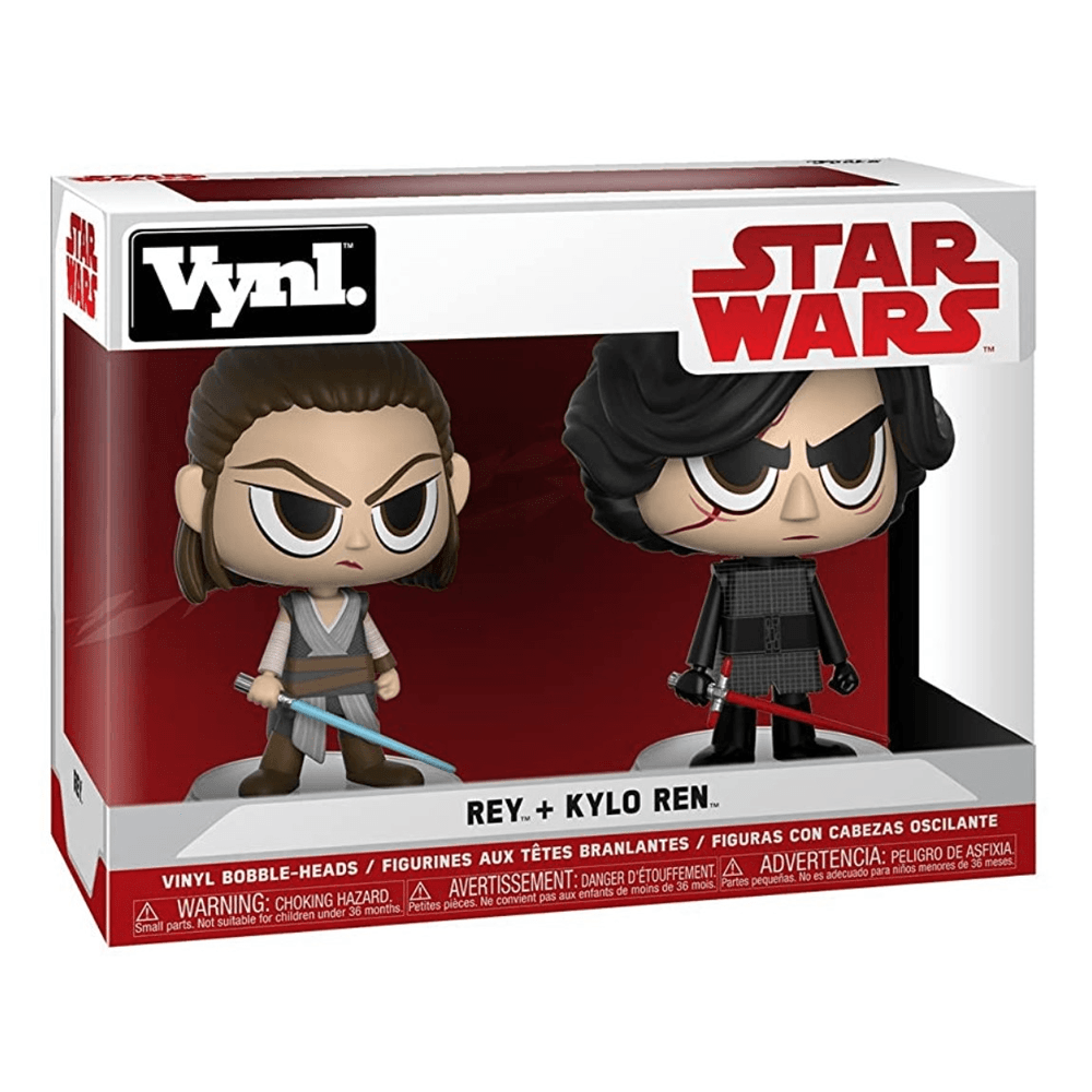 VYNL Rey Kylo Ren | Two Pack Vinyl Figures | Toylandeu™