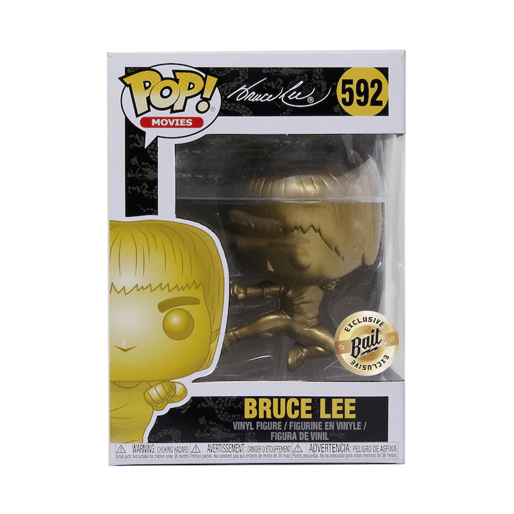 Funko Pop Bruce Lee|Gold Flying Man|Toylandeu™