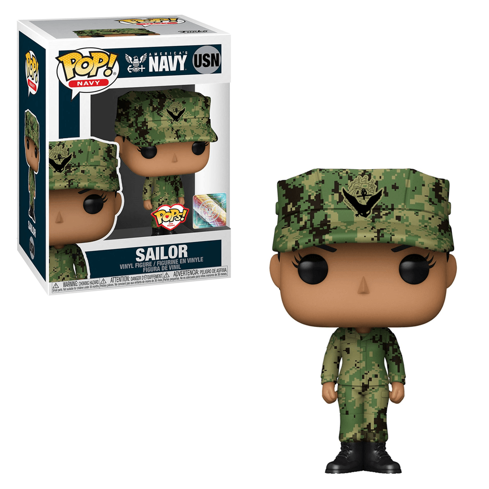 Pop Vinyl Navy Working Uniform 3.75in Toylandeu™