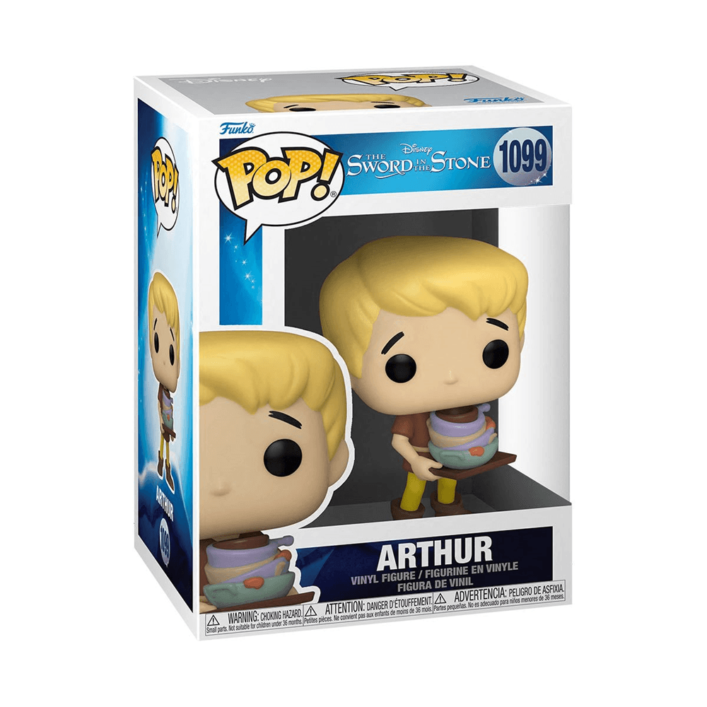 POP Vinyl Arthur Sword in Stone 3.75in|Figure|Toylandeu™
