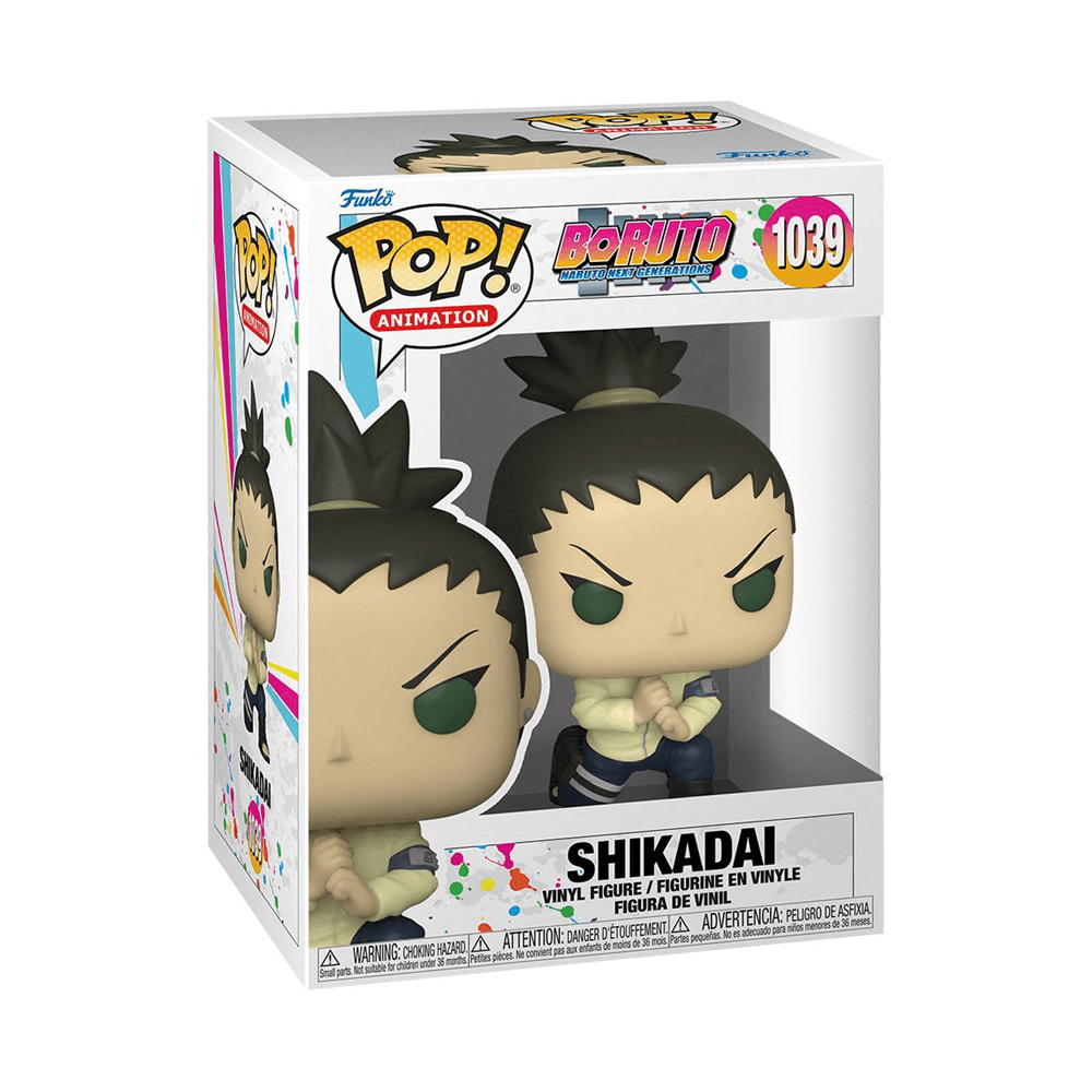 Pop Shikadai Figure | 3.75in Window Box | Toylandeu™
