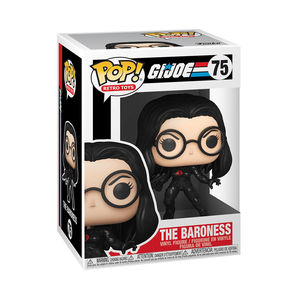 POP! Vinyl Baroness G.I. Joe Figure | 3.75in Window Box | Toylandeu™