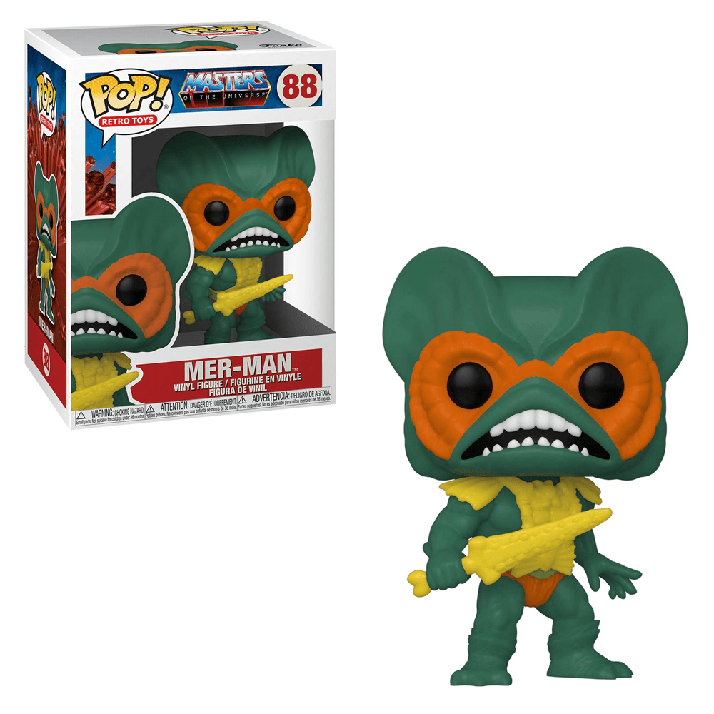 Mer-Man POP Vinyl | 3.75in Window Box | Toylandeu™