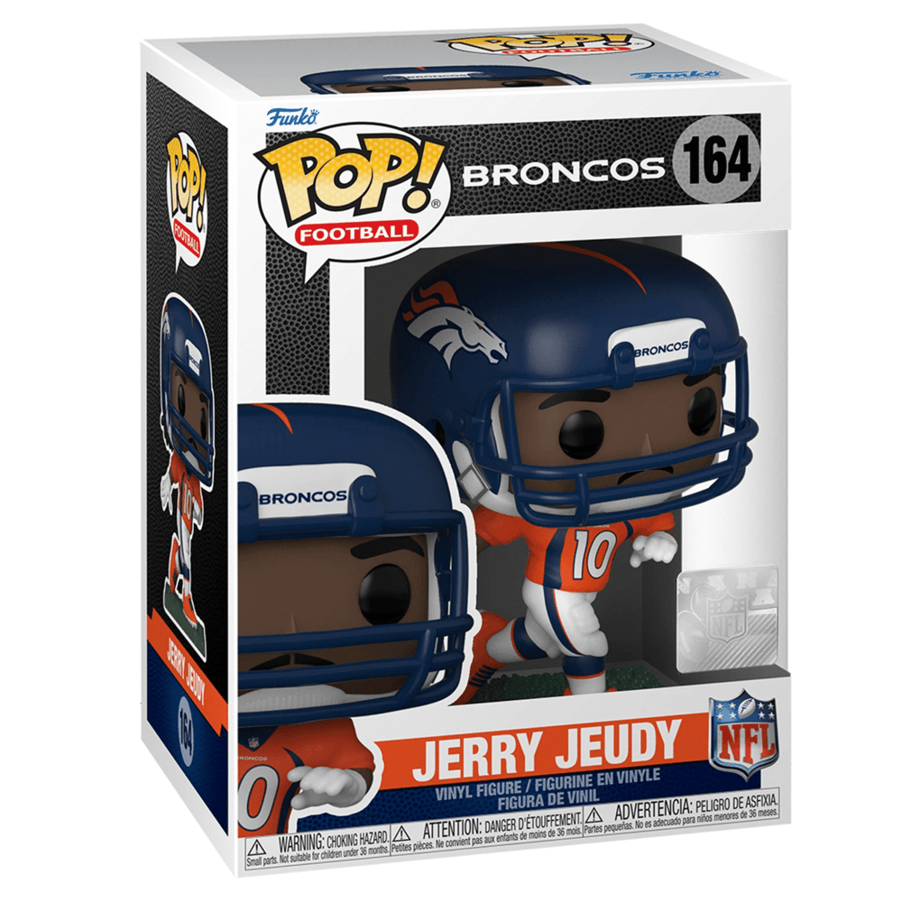Jerry Jeudy POP Vinyl | Broncos Home 3.75in | Toylandeu™