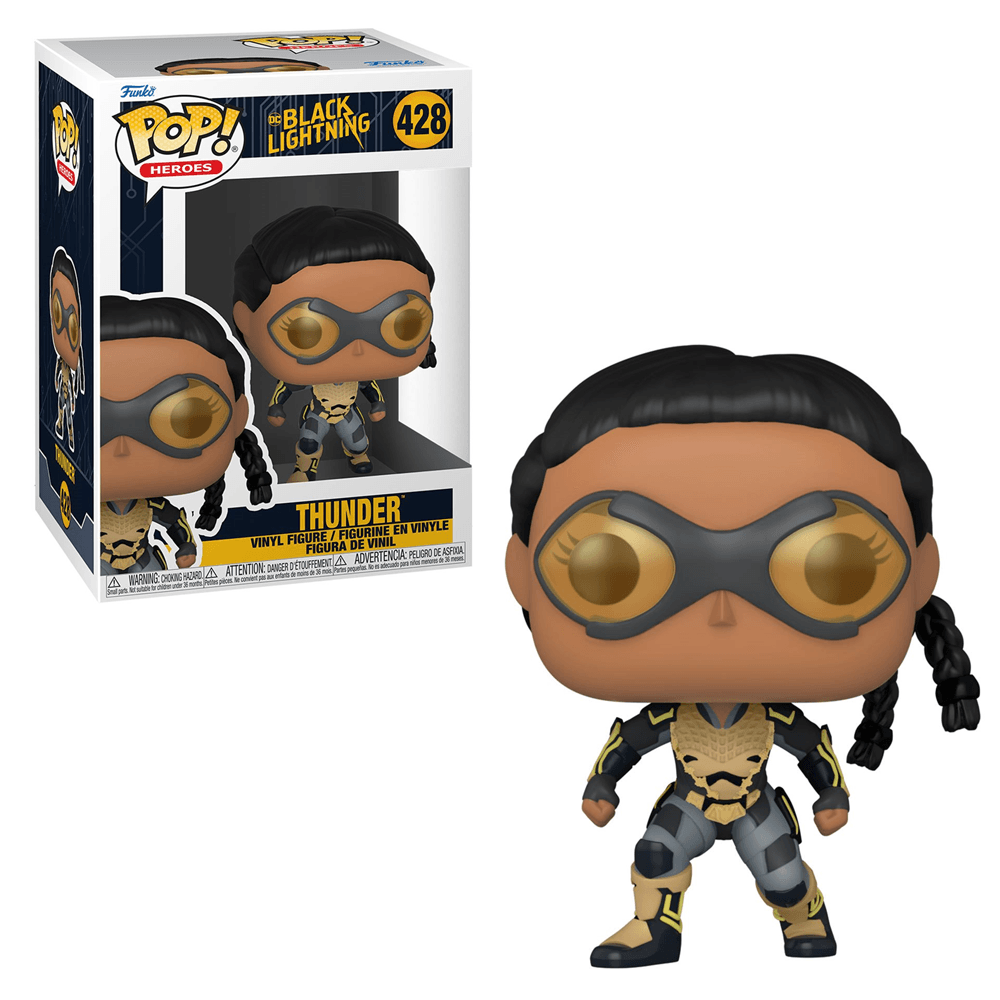 Pop! Vinyl Black Lightning Thunder|3.75-Inch|Toylandeu™