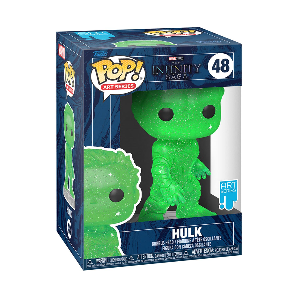 Pop Vinyl | Hulk With Case 3.75in Figure | Infinity Saga Artist's Series