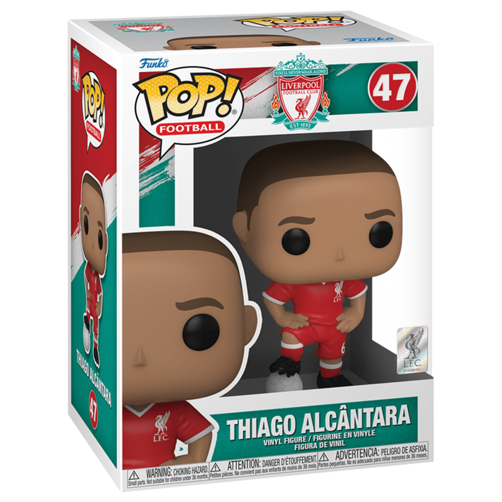 Pop Vinyl Thiago Alcantara Liverpool Figure | 3.75in | Toylandeu™