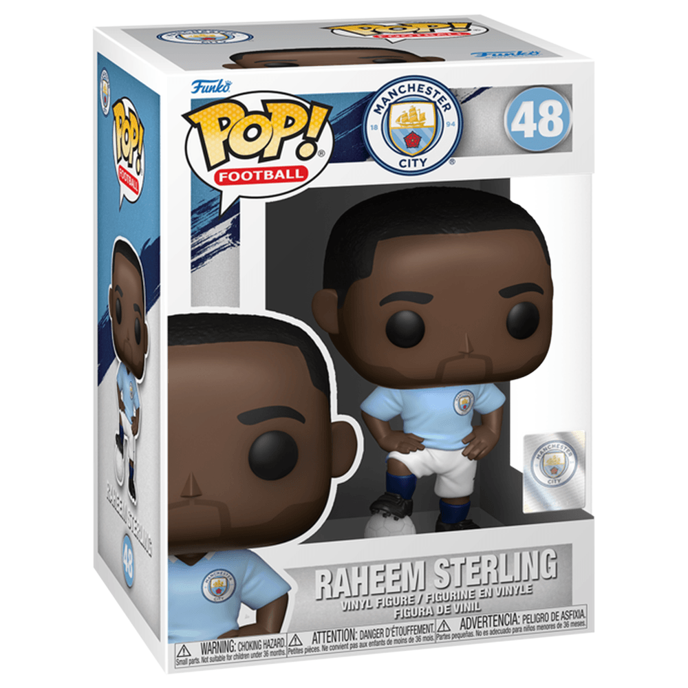 Raheem Sterling Pop Vinyl | 3.75in Figure | Toylandeu™
