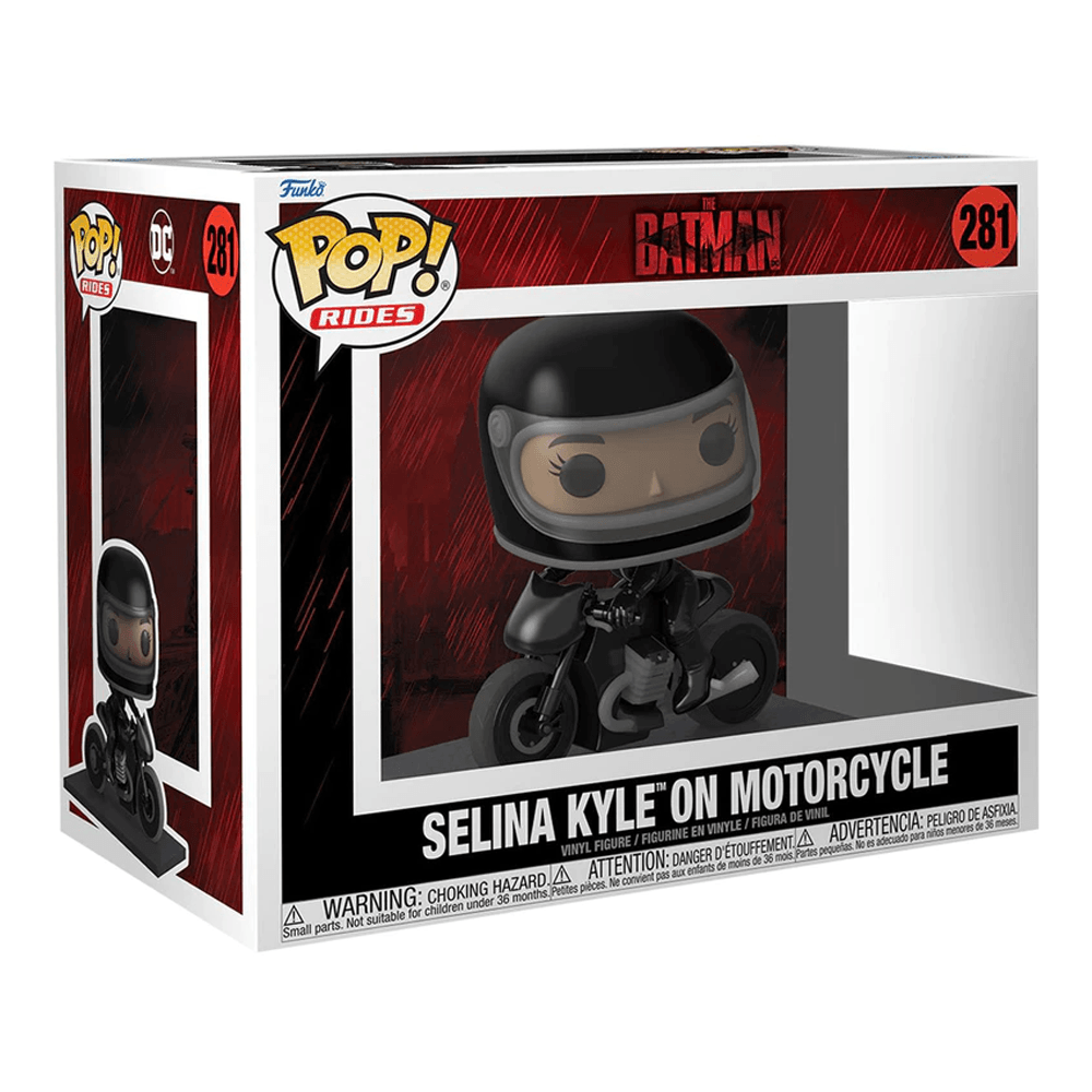 POP! Rides Selina Kyle | Motorcycle 3.75in | Toylandeu™
