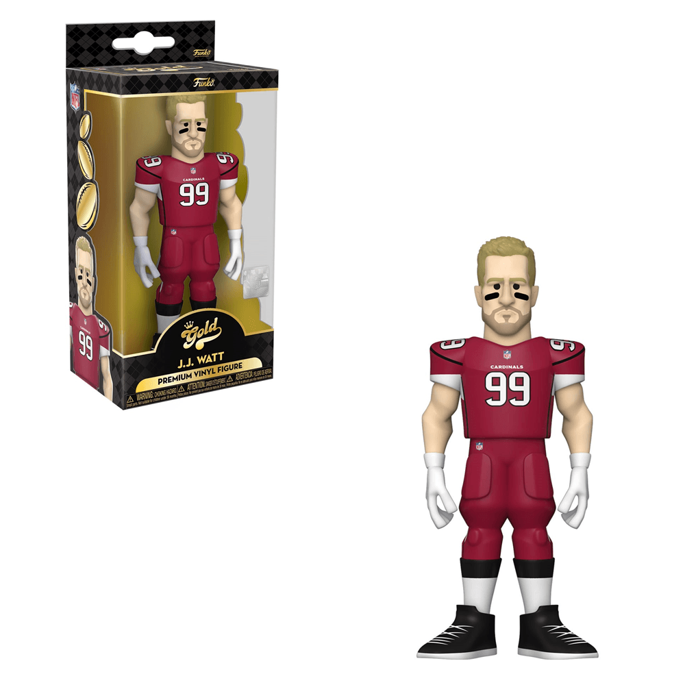 Vinyl Gold JJ Watt | 5-Inch Home Uniform | Toylandeu™