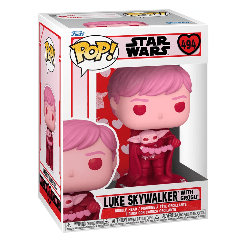 Pop Vinyl | Luke Grogu Valentines 3.75in | Toylandeu™