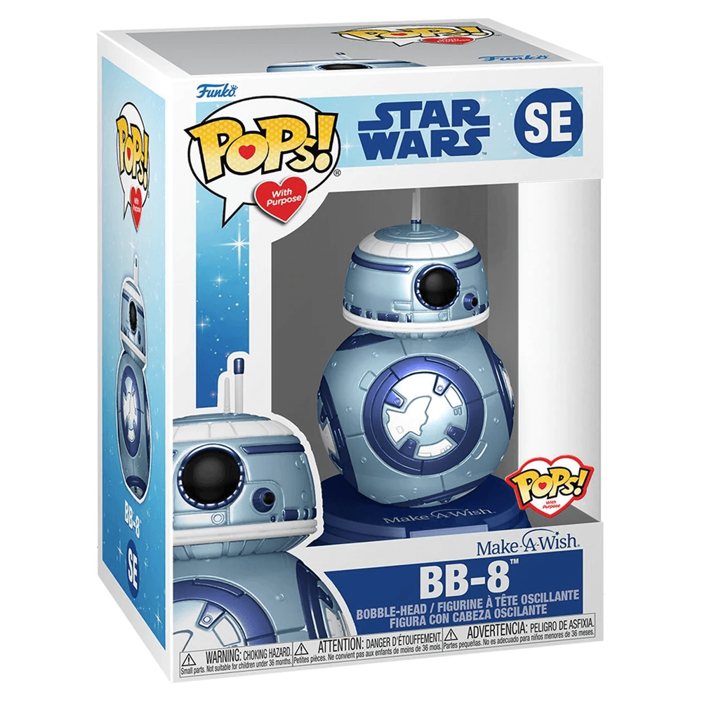 BB8 Metallic POP Vinyl | Window Box | Toylandeu™