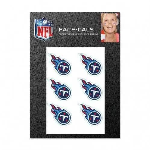 Tennessee Titans Tattoo Face Decals Skin Safe Waterless - ToylandEU™