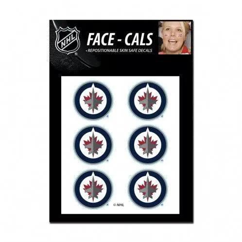Winnipeg Jets Tattoo Face Decals Waterless Skin Safe - ToylandEU™