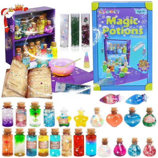 Fairy Magic Potions Kit Kids DIY Witch Glowing Spell Potion - ToylandEU