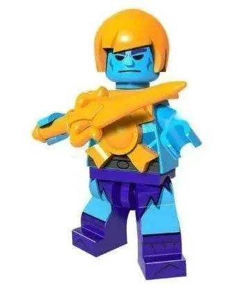 Lego-Compatible Faker Figure Evil He-Man Collectors Edition Replica Blue Skin Orange Armor - ToylandEU