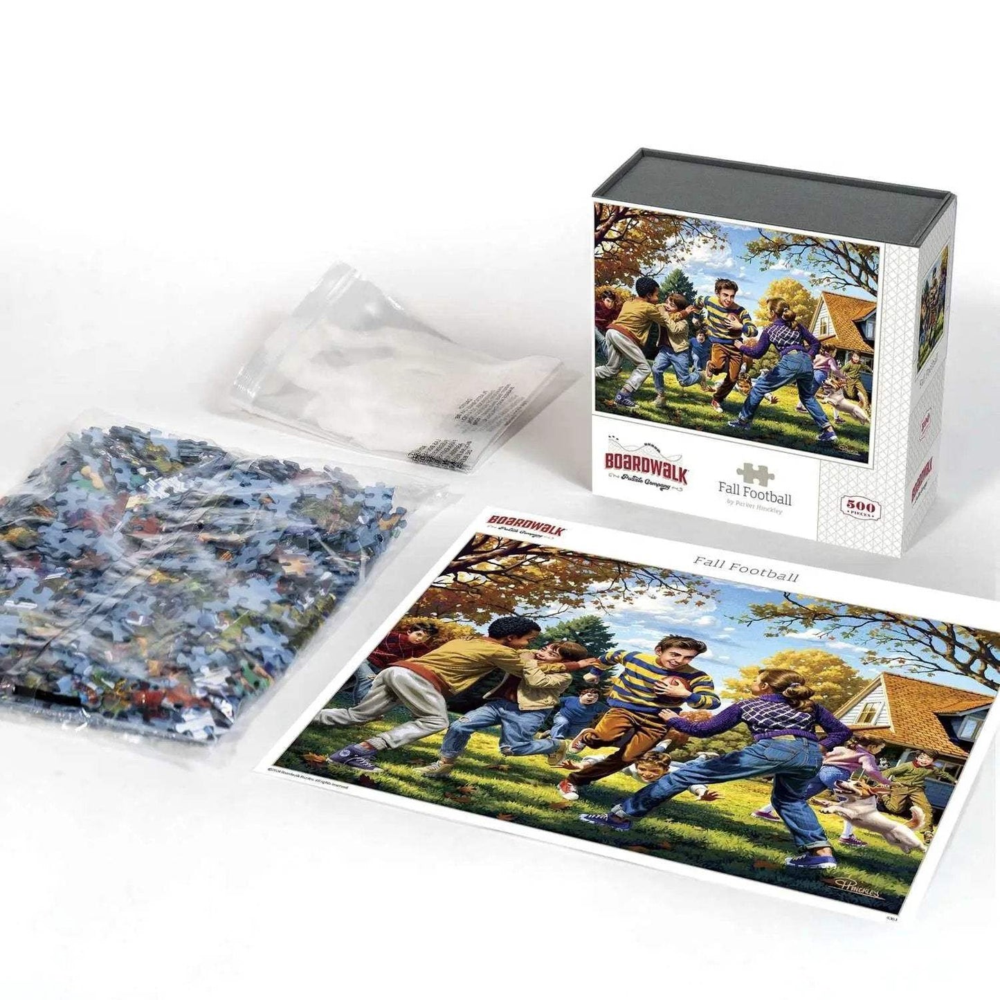 Fall Football Puzzle 500 Pieces For Family Bonding - ToylandEU