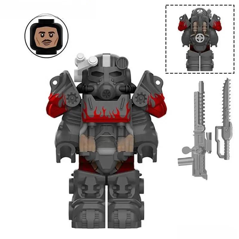 Fallout T60 Power Armor Lego Minifigures Custom video Game Toys 2-3 - ToylandEU™