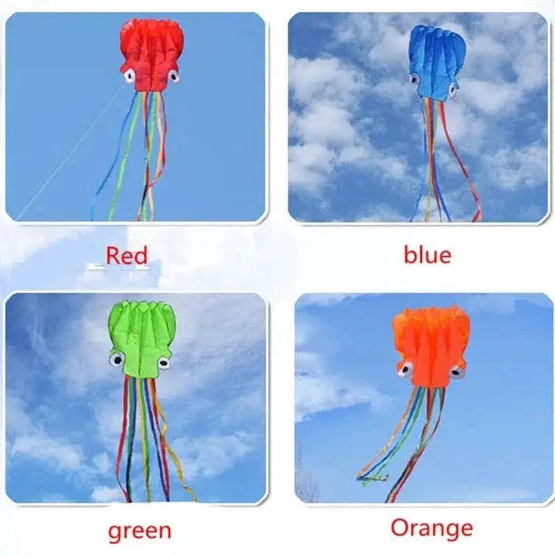 Family Friendly Soft Octopus Kite 3m Toyland EU - ToylandEU™